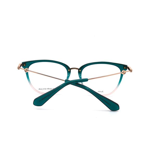 NEW KATE SPADE VALENCIA/G GREEN/PINK AUTHENTIC EYEGLASSES FRAME - Picture 11 of 13